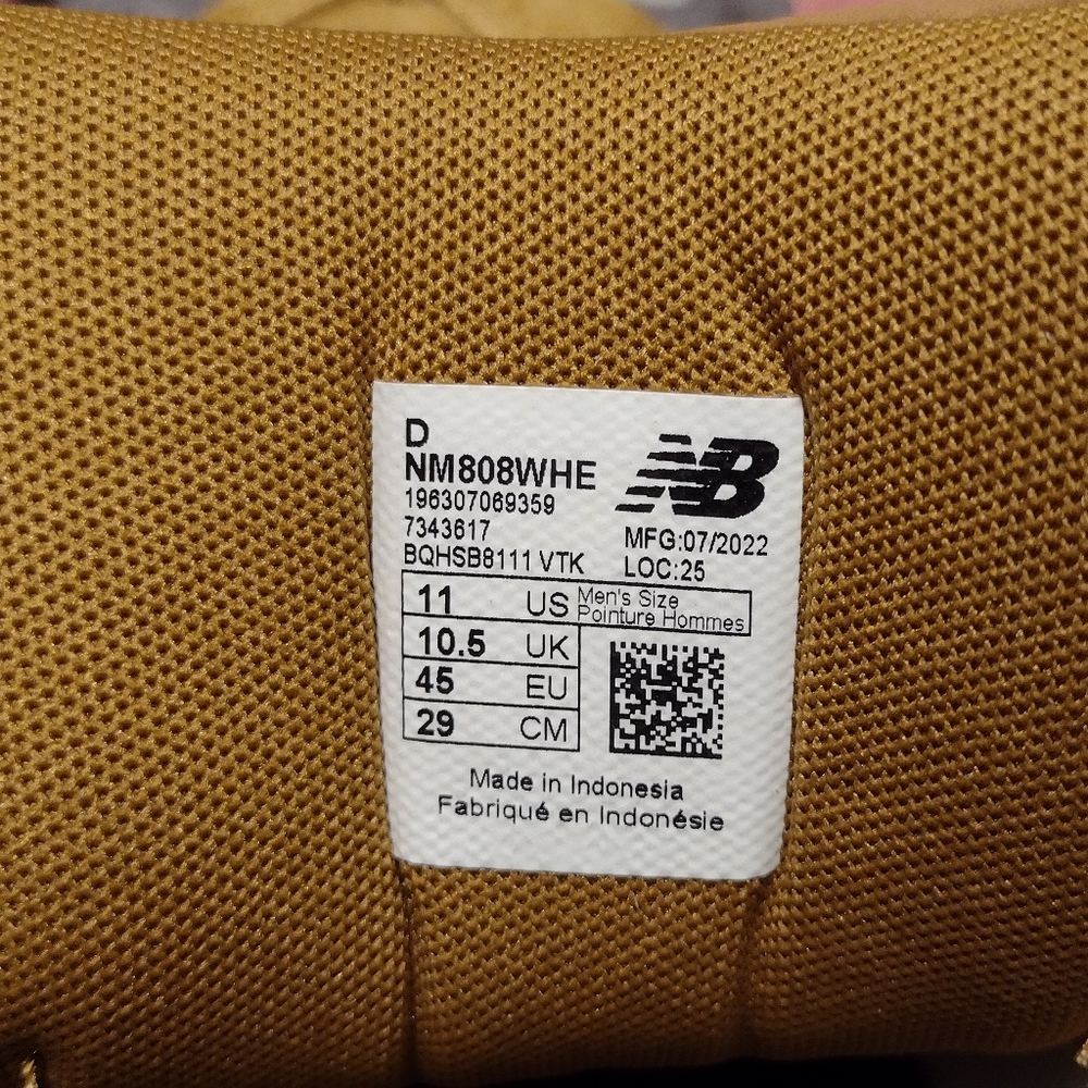 New Balance Numeric Tiago Lemos 808 brown brown men's size 11 - Picture 8 of 9